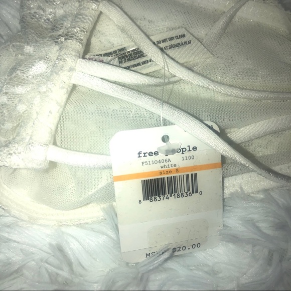 Intimately FP Lace bandeau strappy back White - Picture 7 of 8